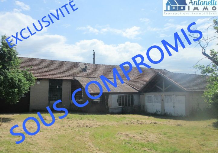 à vendre Maison à rénover Vezeronce Curtin