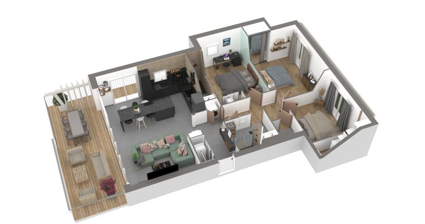 vente Appartement terrasse Capbreton