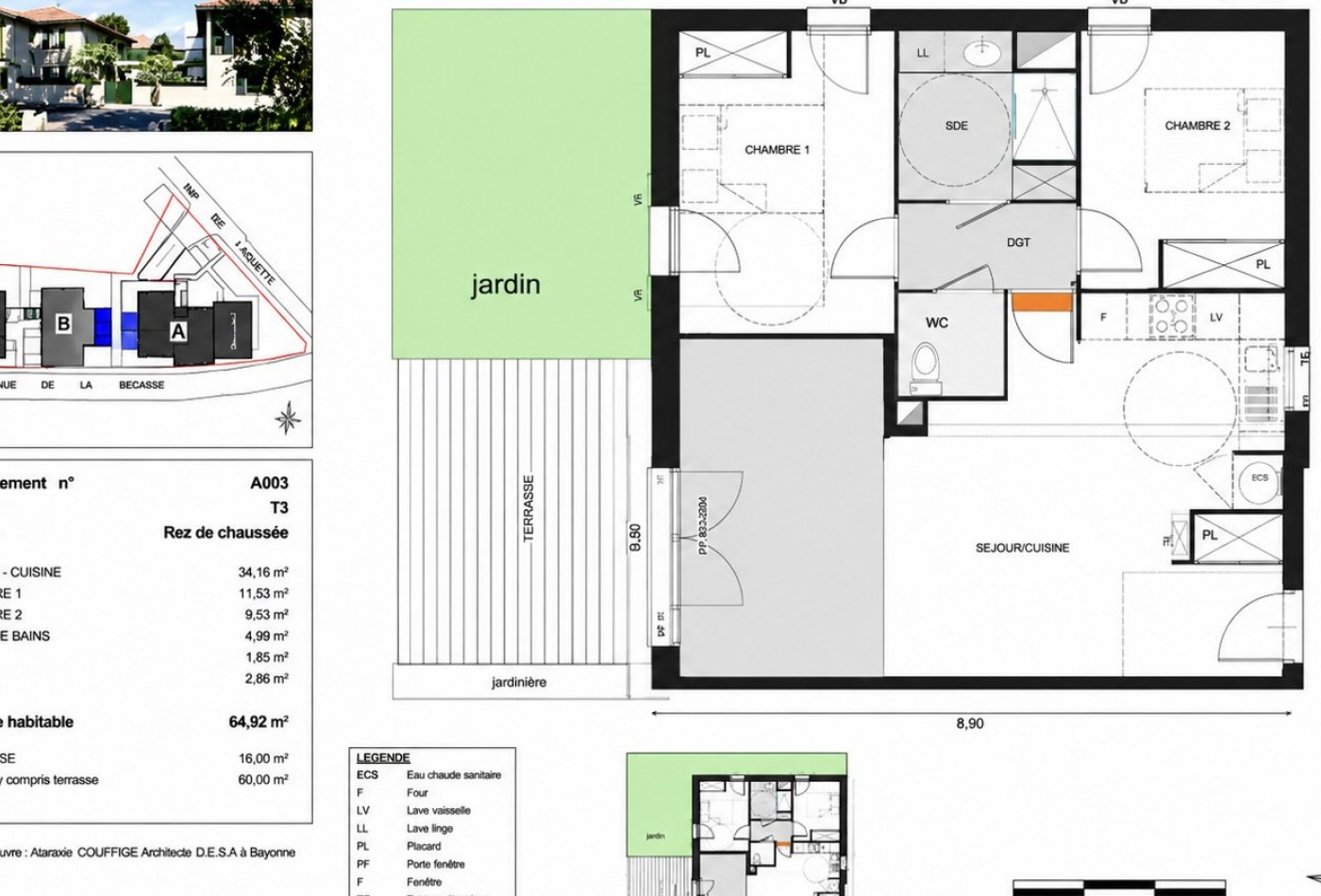 vente Appartement Soorts Hossegor - Photo 6