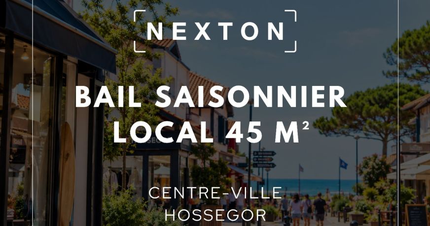 location Local commercial Soorts Hossegor