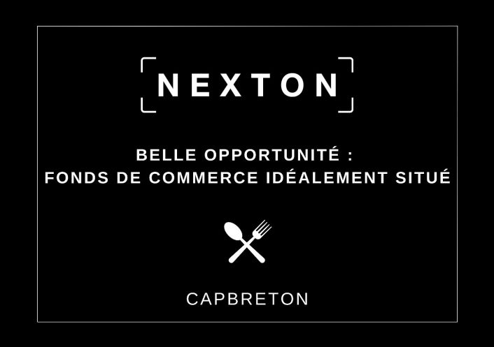 vente Restaurant Capbreton