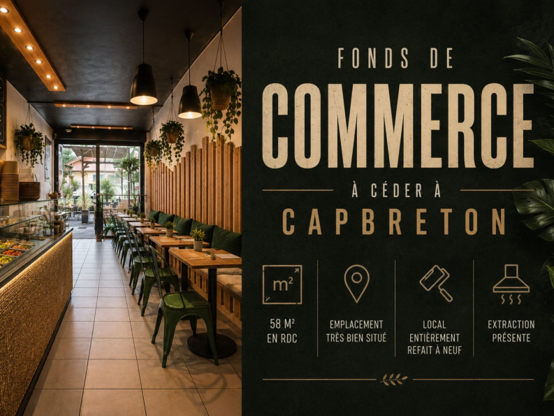 vente Restaurant Capbreton - Photo 1
