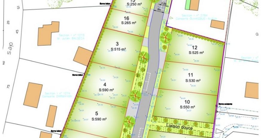 vente Terrain en lotissement Pontenx Les Forges