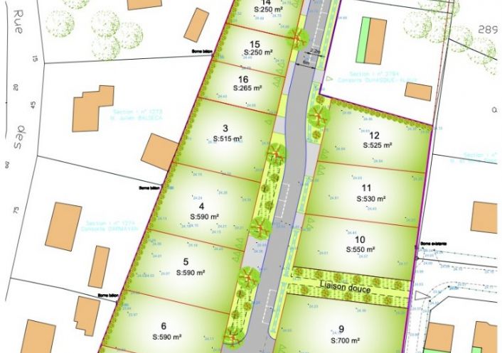 vente Terrain en lotissement Pontenx Les Forges