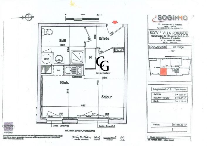 à louer Appartement Vertou