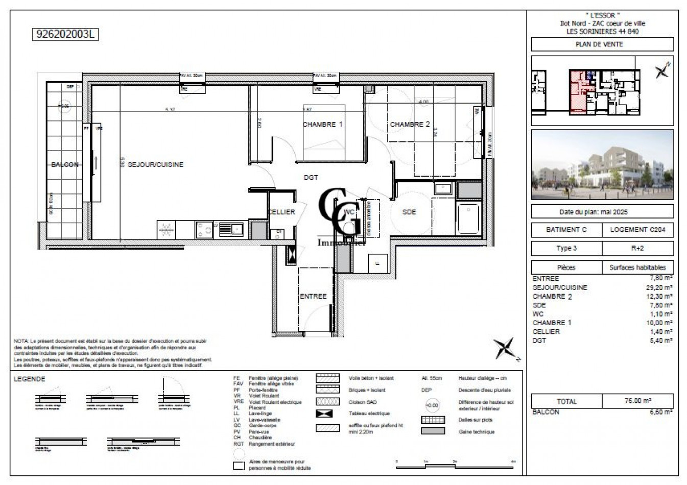 à louer Appartement Les Sorinières - Photo 8