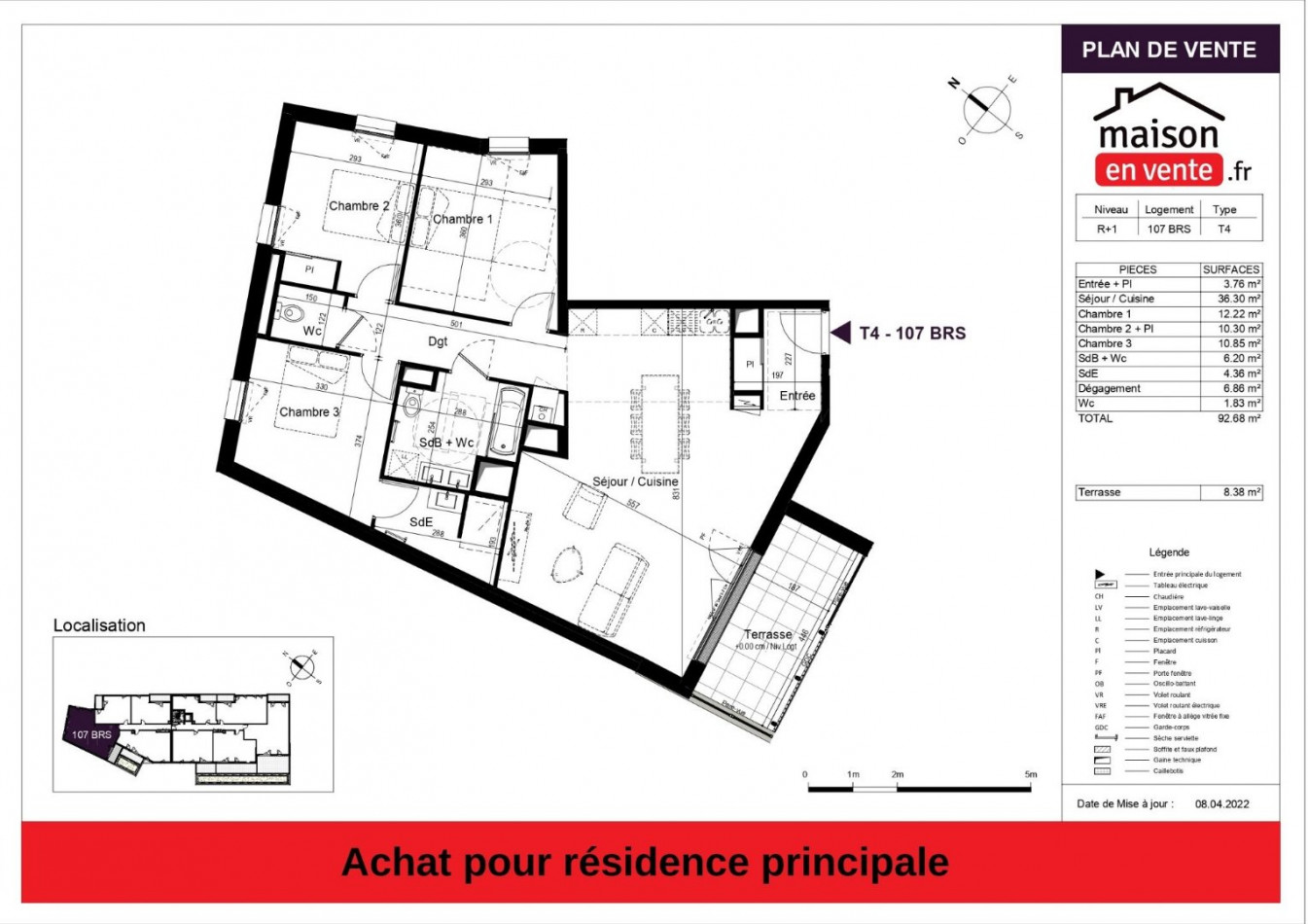  vendre Appartement Challans