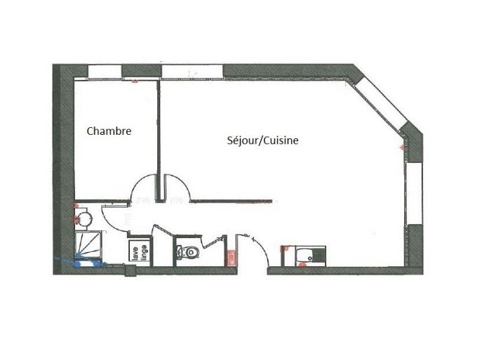 A louer Appartement Chateaubriant | R�f 44015833 - Agence porte neuve immobilier