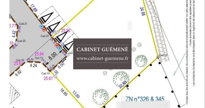 vente Terrain La Planche