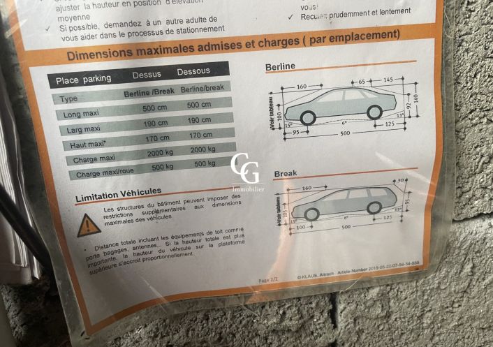 à vendre Parking intérieur Nantes