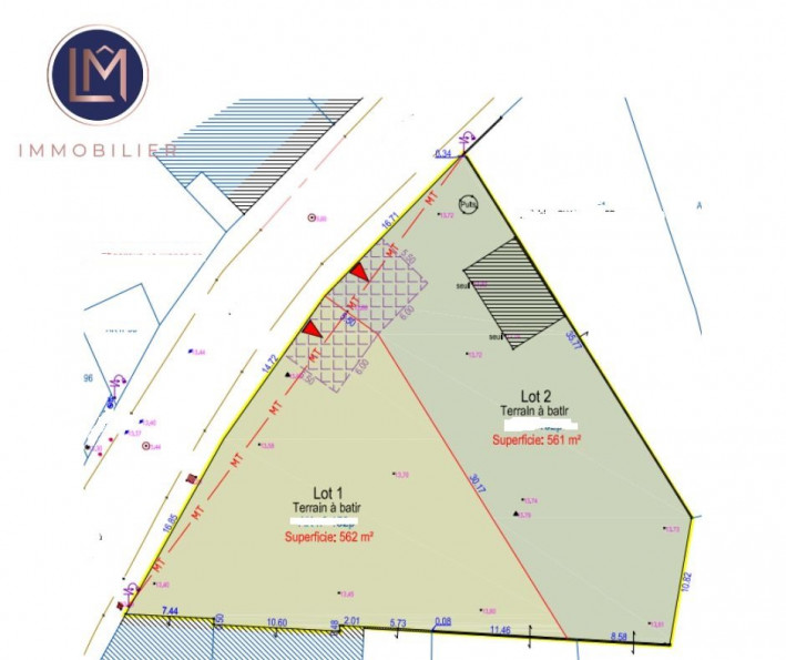 vente Terrain constructible Montbert - Photo 4