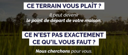 vente Terrain constructible Tavers
