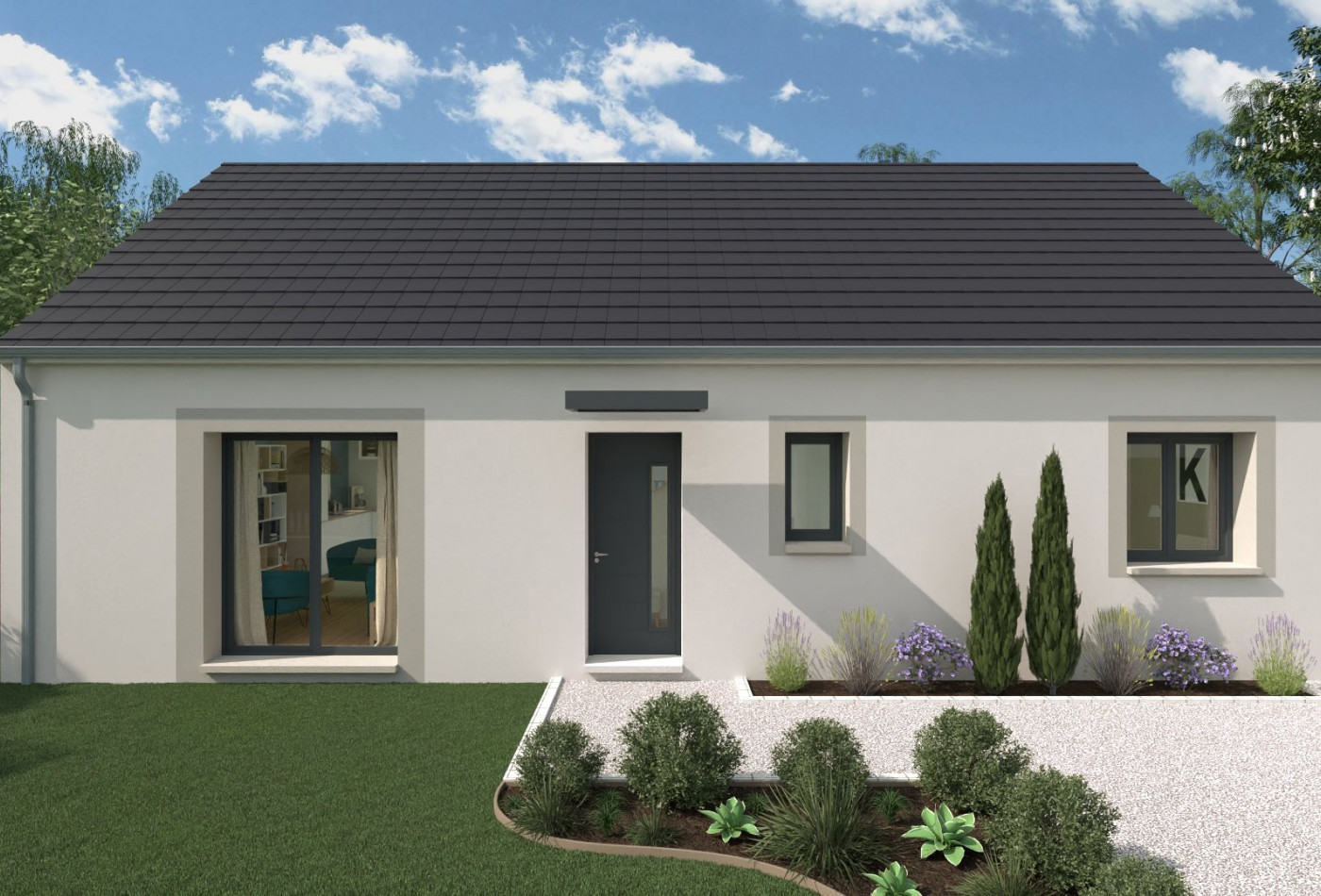 vente Maison Ballan Mire - Photo 1