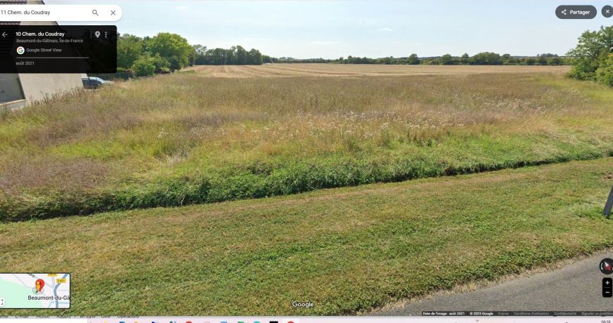 vente Terrain à aménager Beaumont Du Gatinais