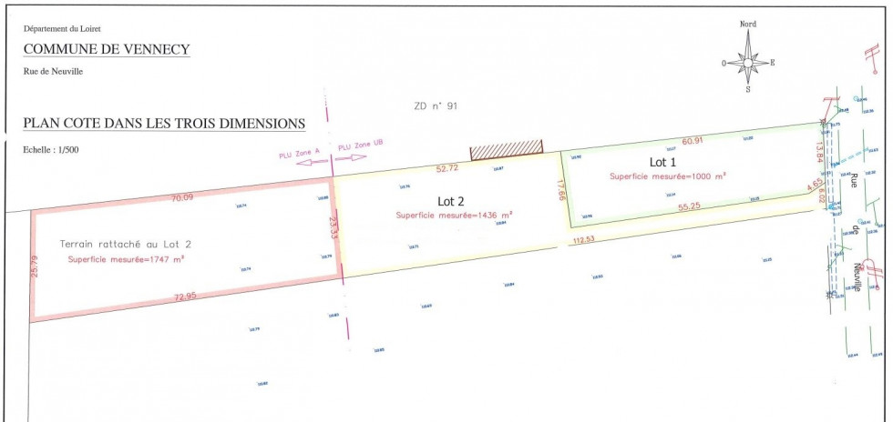 vente Terrain à aménager Vennecy - Photo 4