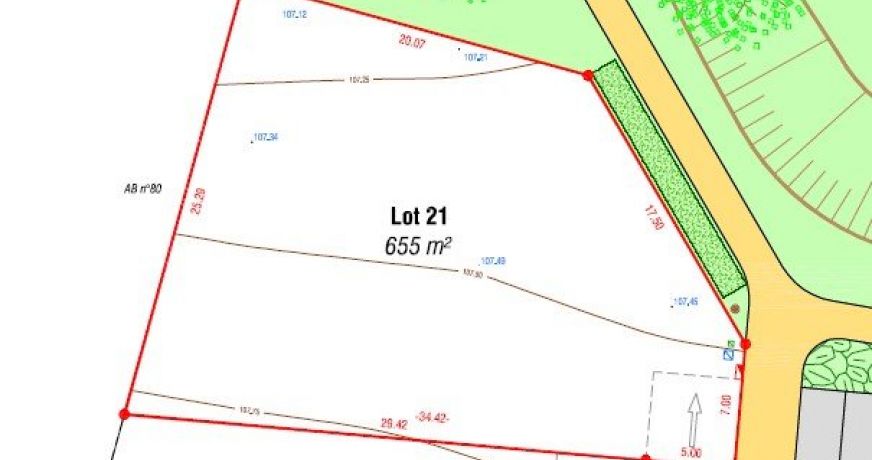 vente Terrain constructible Tigy