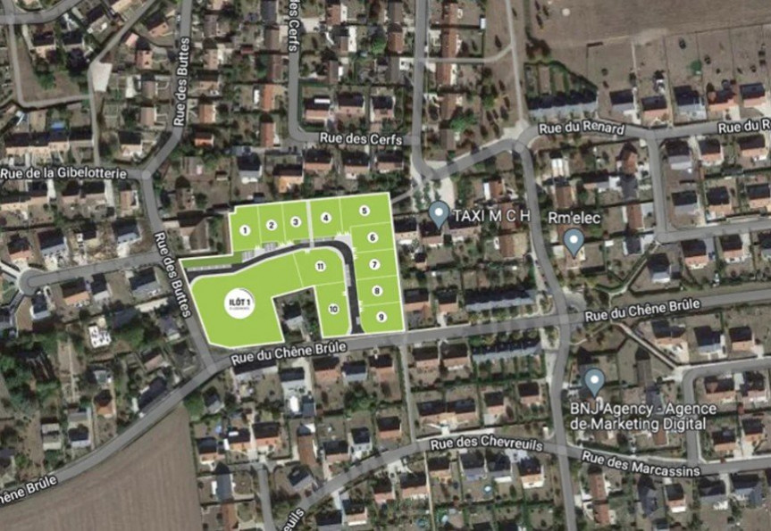 vente Terrain constructible Cercottes - Photo 1