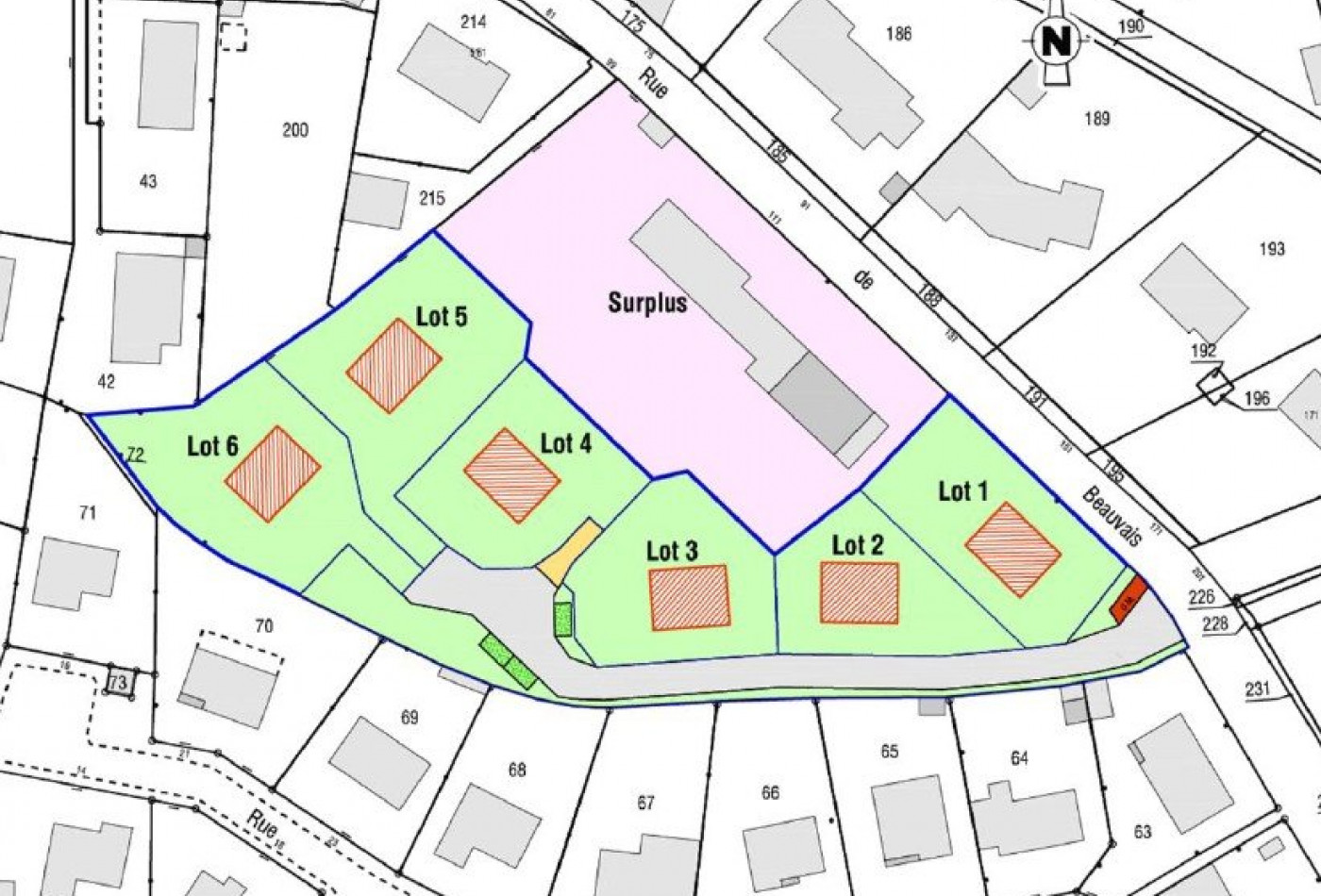 vente Terrain constructible La Ferte Saint Aubin - Photo 6