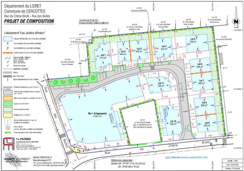 vente Terrain constructible Cercottes - Photo 3