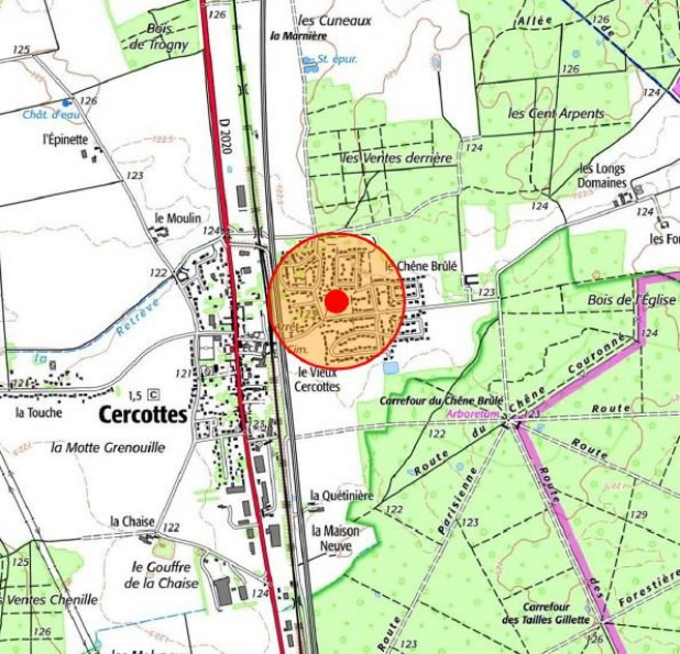 vente Terrain constructible Cercottes - Photo 2