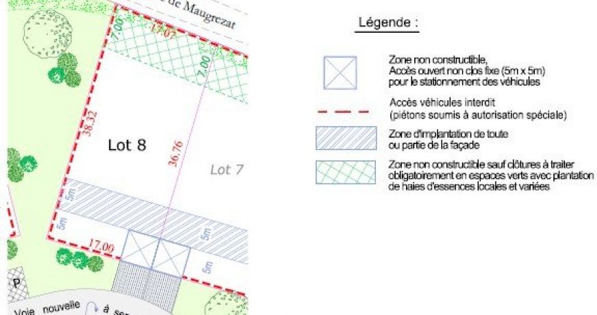 vente Terrain constructible Etaules