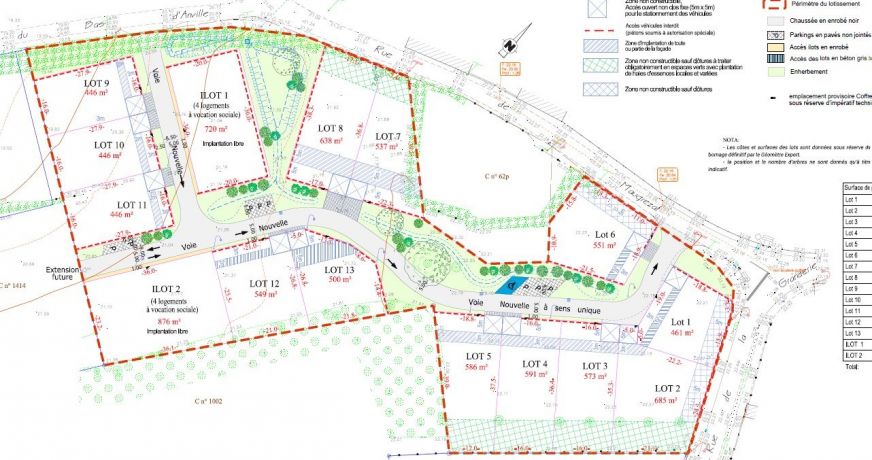 vente Terrain constructible Etaules