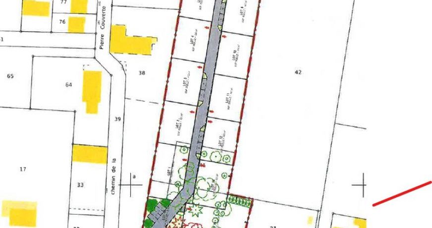 vente Terrain constructible Chanceaux Sur Choisille