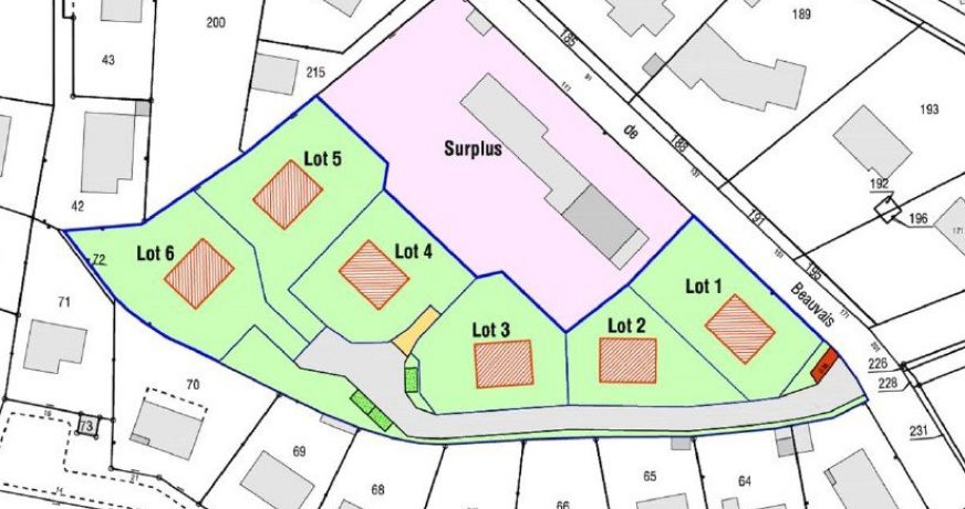 vente Terrain constructible La Ferte Saint Aubin