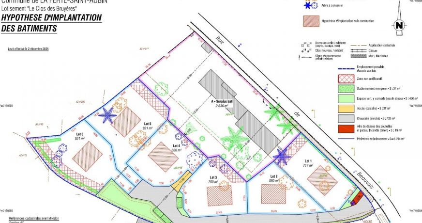 vente Terrain constructible La Ferte Saint Aubin