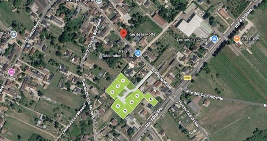 vente Terrain constructible Clery Saint Andre