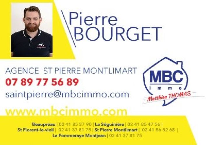 vente Terrain Saint Pierre Montlimart