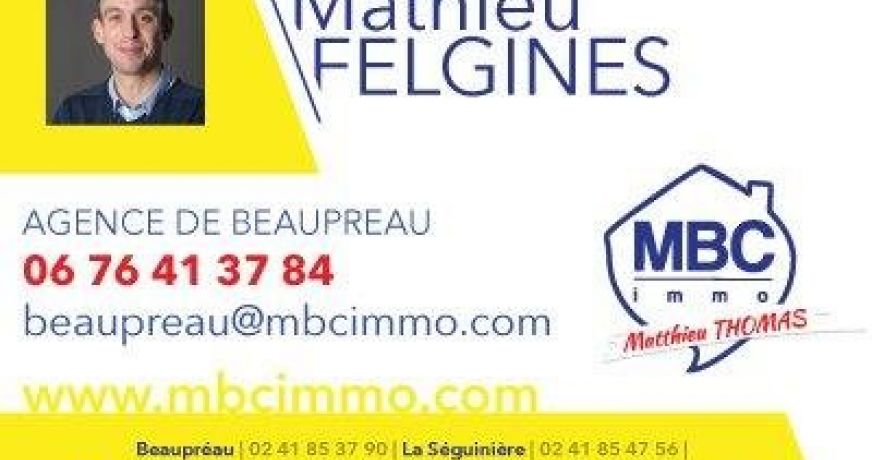 vente Maison Beaupreau En Mauges