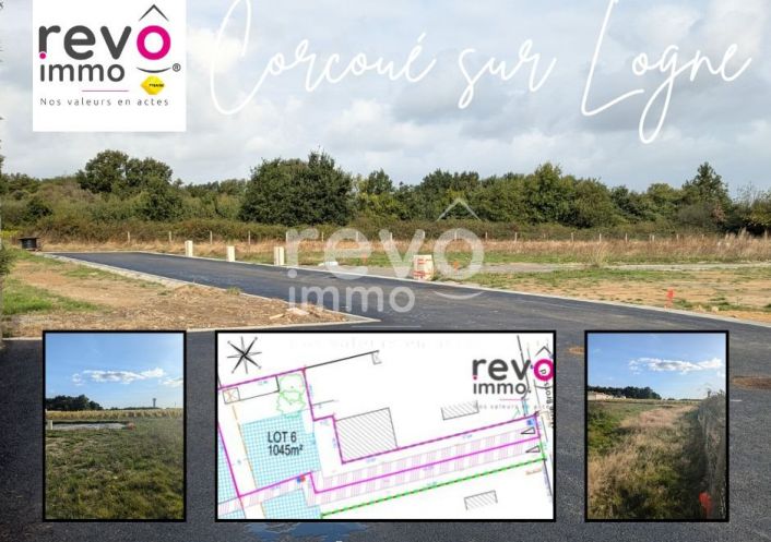 à vendre Terrain en lotissement Corcoue Sur Logne