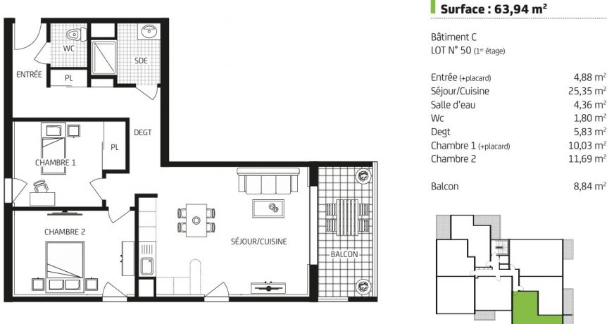 vente Appartement neuf Carquefou