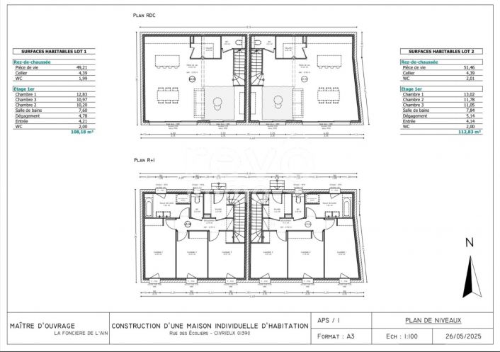 à vendre Terrain Civrieux