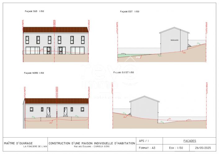 à vendre Terrain Civrieux