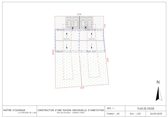 à vendre Terrain Civrieux