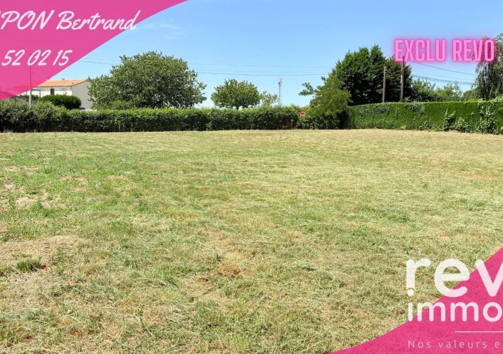 à vendre Terrain constructible Nueil Sur Layon