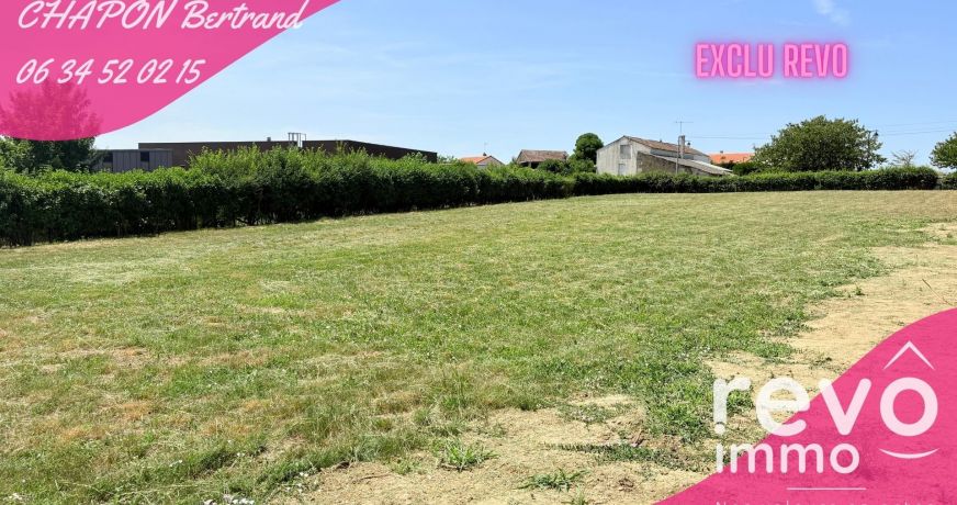 vente Terrain constructible Nueil Sur Layon