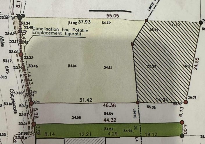 à vendre Terrain constructible Saint Lambert Du Lattay