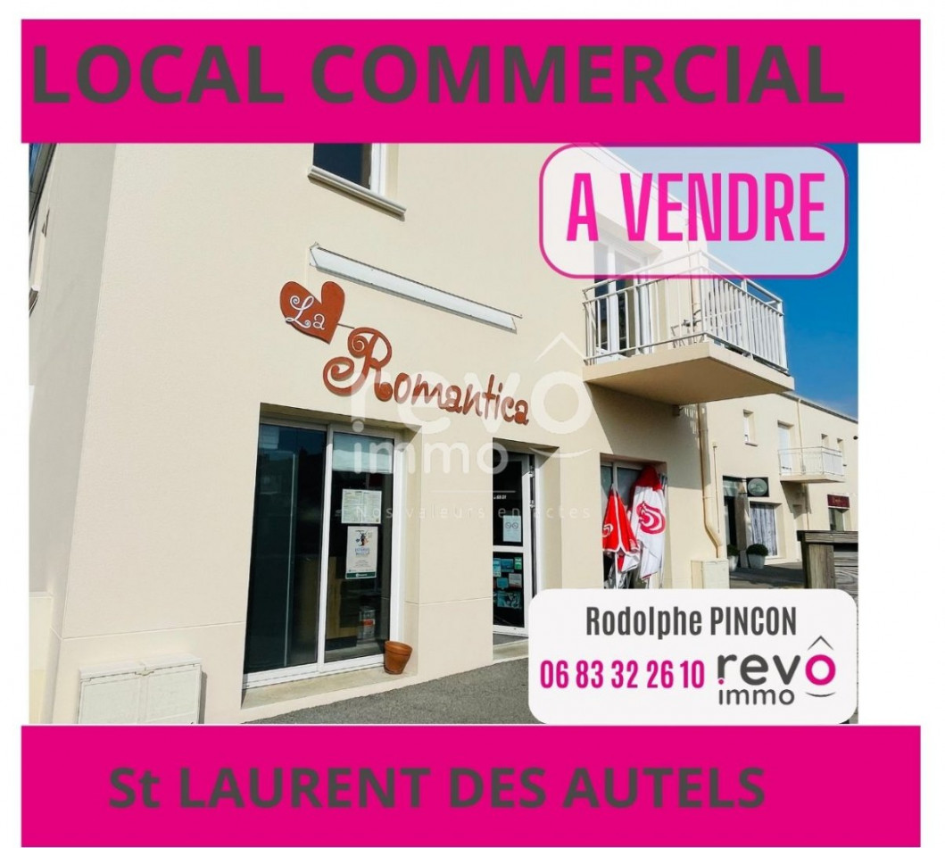 à vendre Local commercial Saint Laurent Des Autels - Photo 1