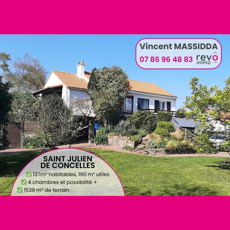à vendre Maison Saint Julien De Concelles - Photo 1