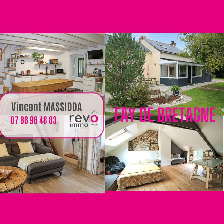 à vendre Maison Fay De Bretagne - Photo 1