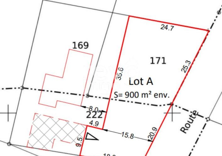 à vendre Terrain constructible La Limouziniere