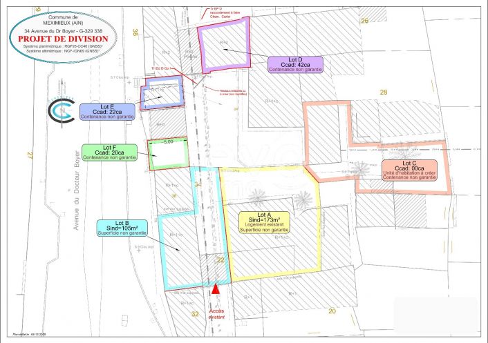 à vendre Maison à rénover Meximieux