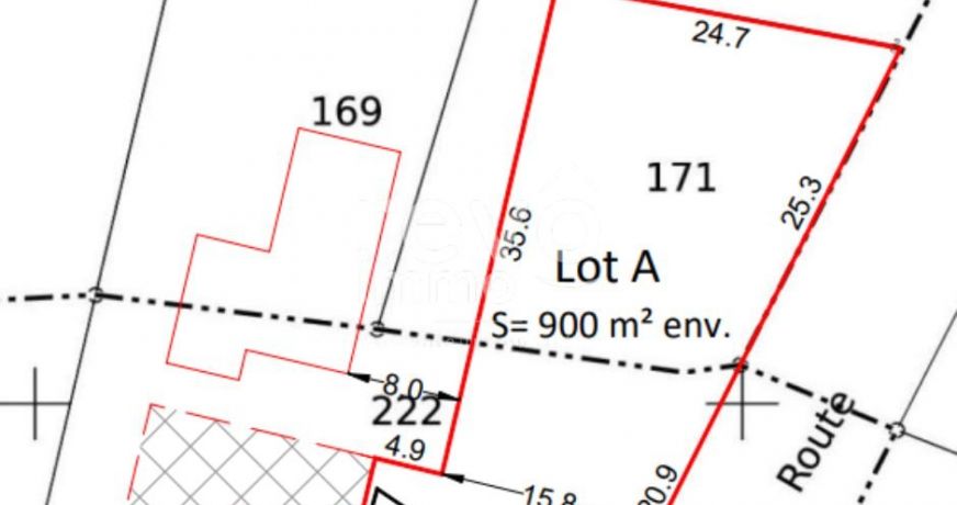vente Terrain constructible La Limouziniere