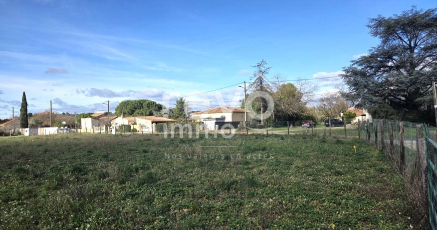 vente Terrain constructible Paulhan