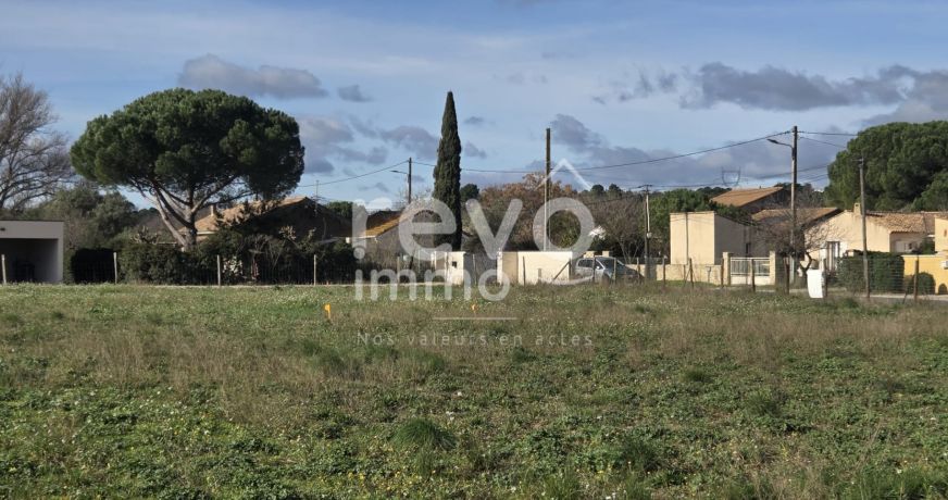 vente Terrain constructible Paulhan