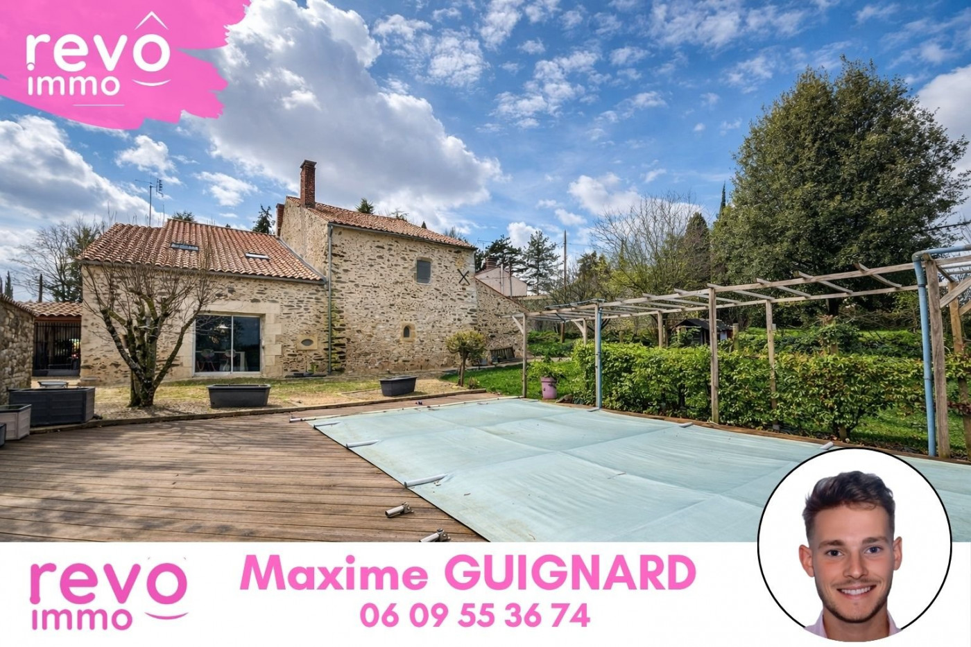 à vendre Maison de caractère La Caillere Saint Hilaire - Photo 1