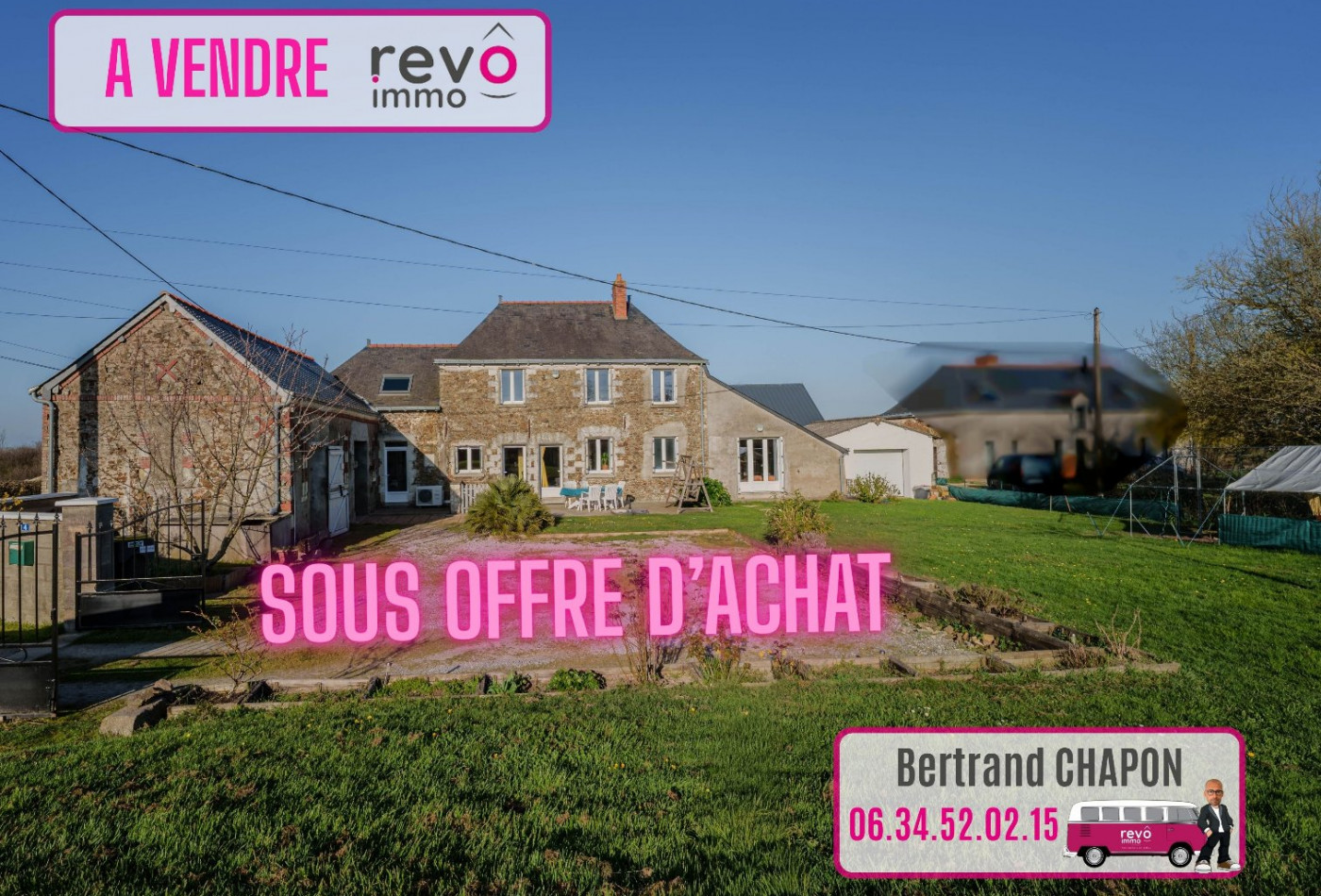 vente Longere Saint Aubin De Luigne - Photo 1
